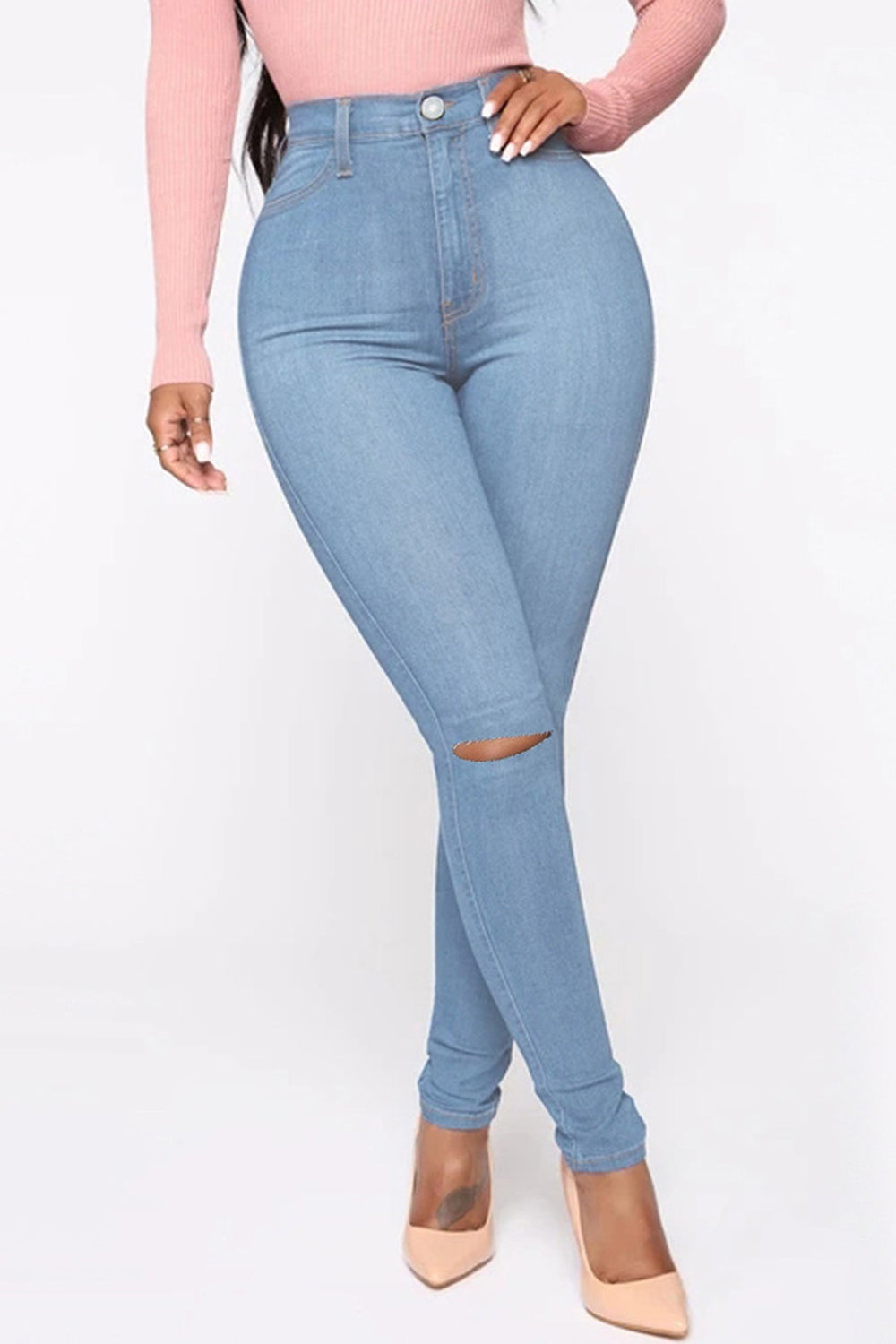 Eliza® Skinny jeans die de billen liften
